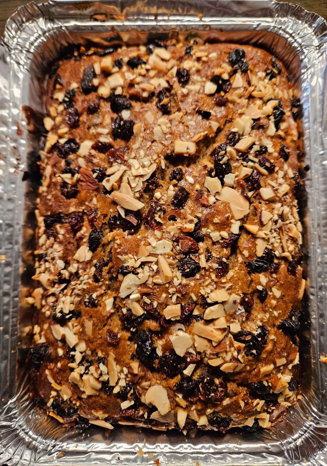 Almond & Raisins Banana Bread